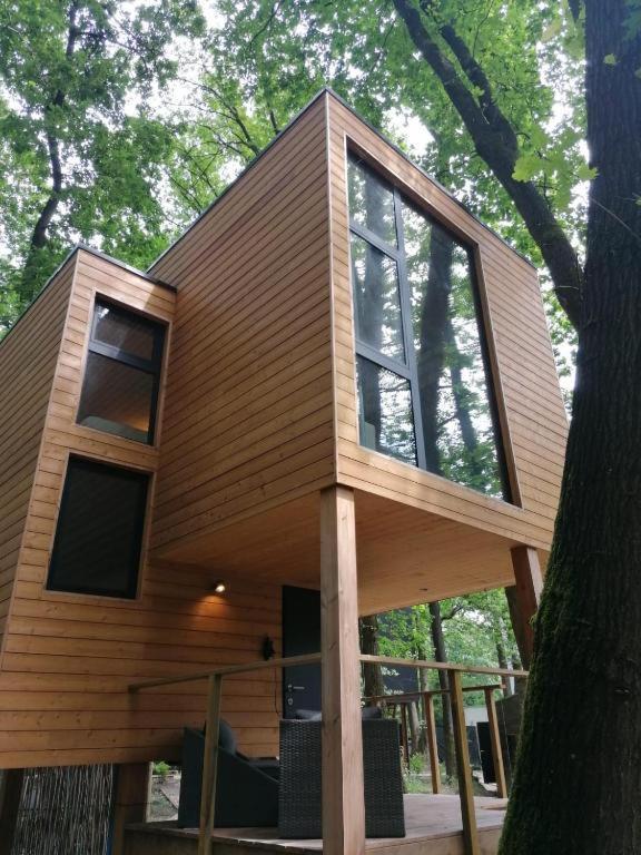 Utopia Village - Art & Nature Lodges Mons Bagian luar foto