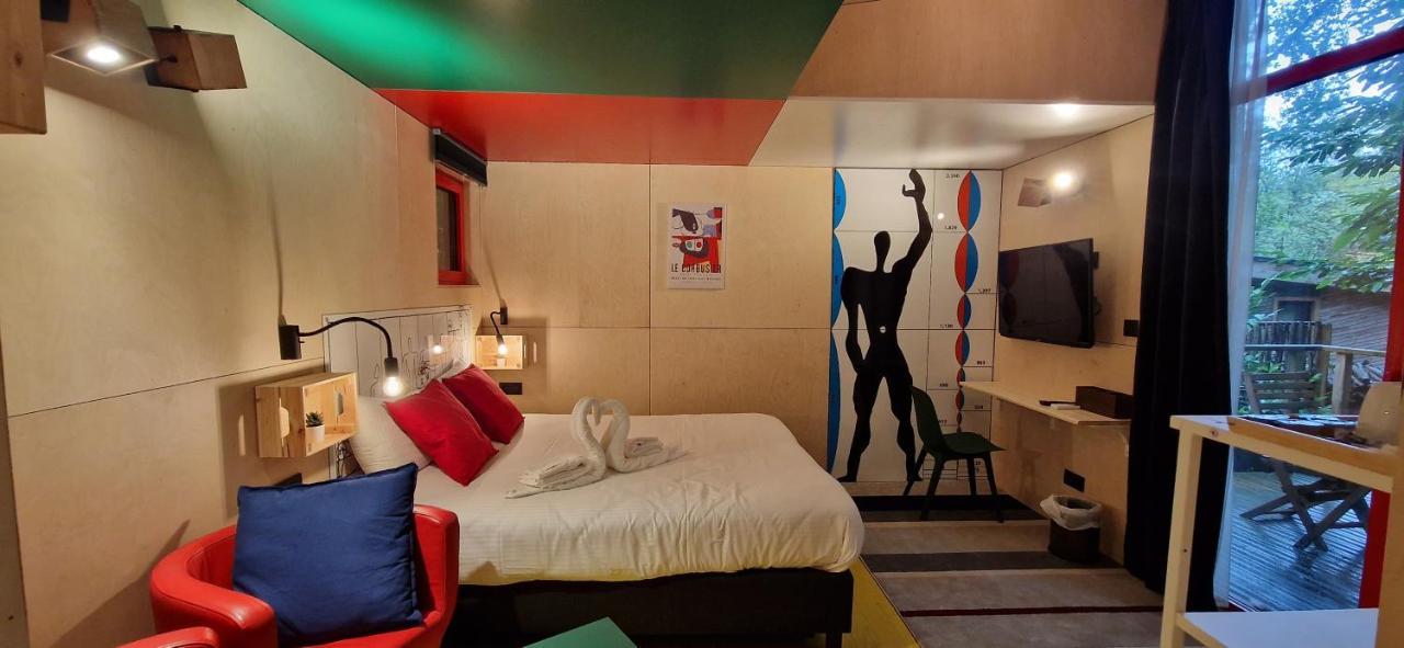 Utopia Village - Art & Nature Lodges Mons Bagian luar foto